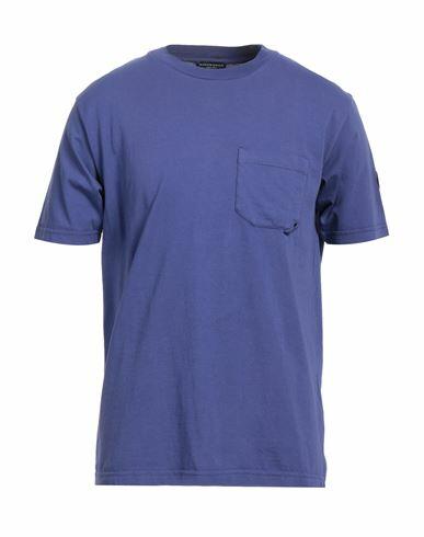 North Sails Man T-shirt Purple Cotton Cover