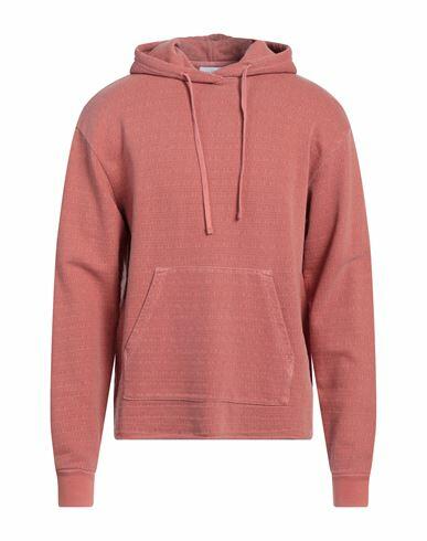 John Elliott Man Sweatshirt Brick red Cotton, Polyester Cover