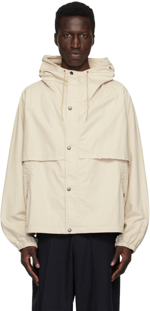 BEAMS PLUS Beige Cruiser Jacket Cover