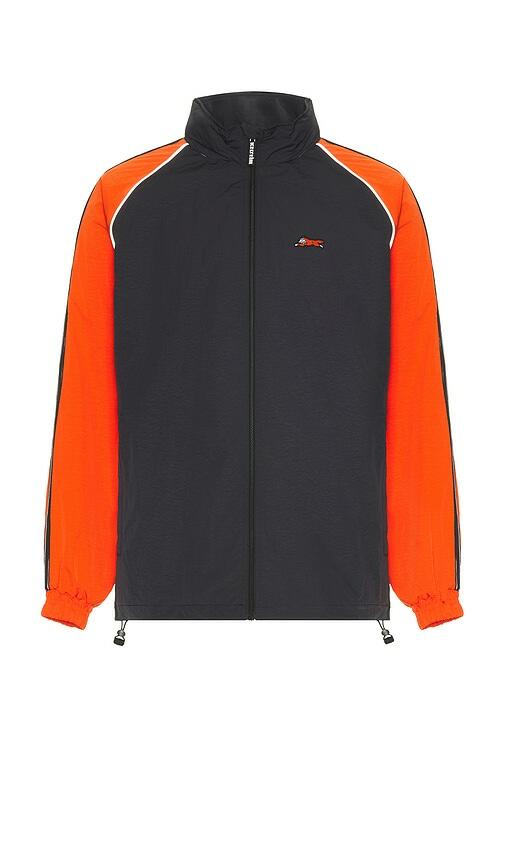 ICECREAM Swish Jacket in Black, Orange Cover