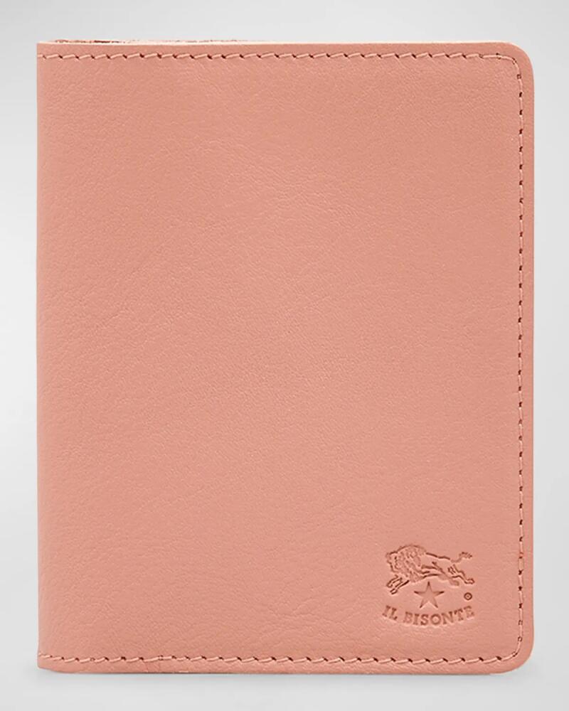 Il Bisonte Classic Bifold Leather Card Case Cover