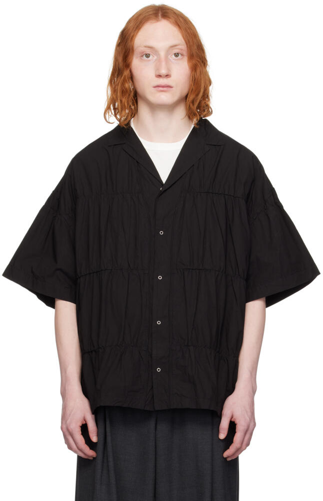 kolor Black Cinched Shirt Cover