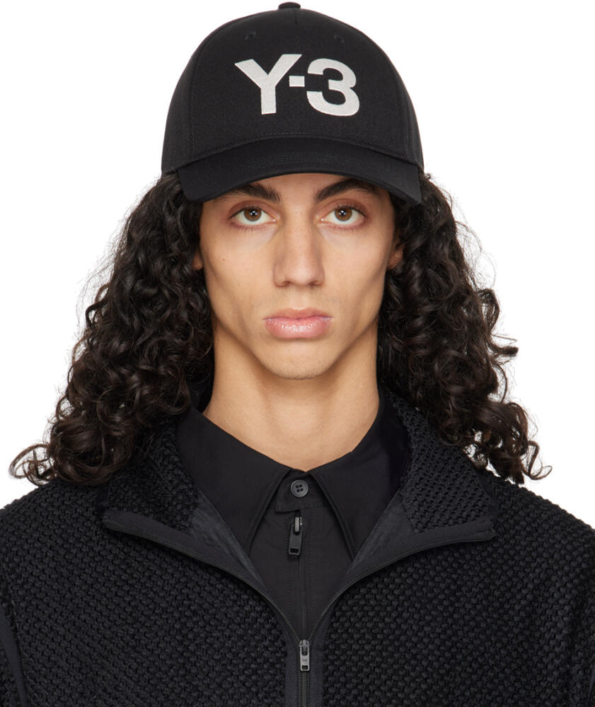 Y-3 Black Logo Cap Cover