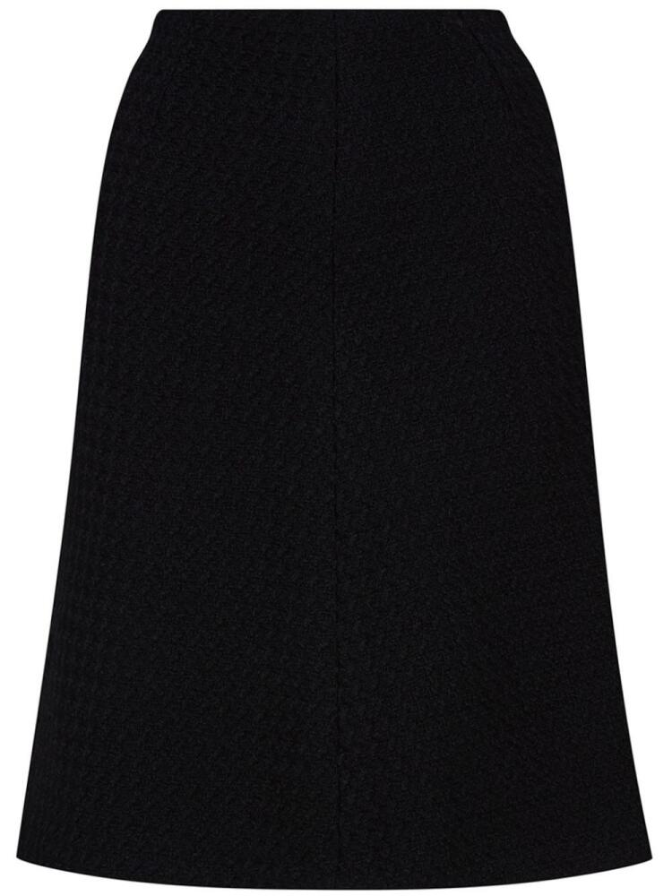 Oscar de la Renta short A-line skirt - Black Cover