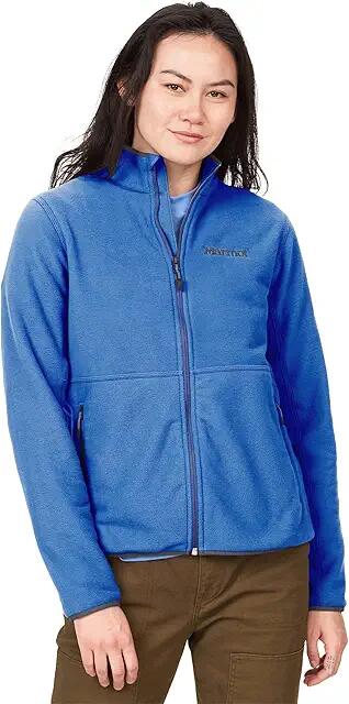 Marmot Rocklin Full Zip Jacket (Blue Bonnet) Women's Coat Cover