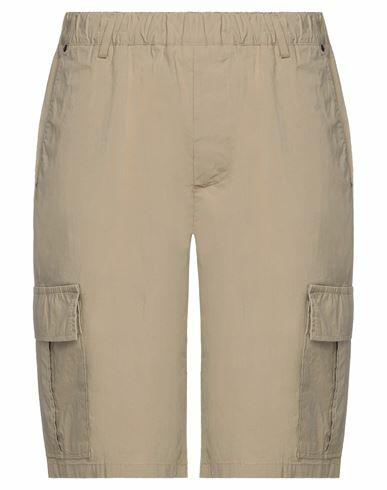 Pmds Premium Mood Denim Superior Man Shorts & Bermuda Shorts Beige Cotton, Elastane Cover