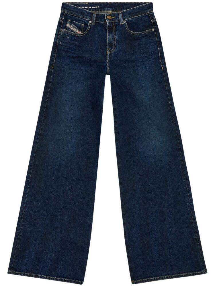 Diesel 1978 D-Akemi 09H48 bootcut jeans - Blue Cover