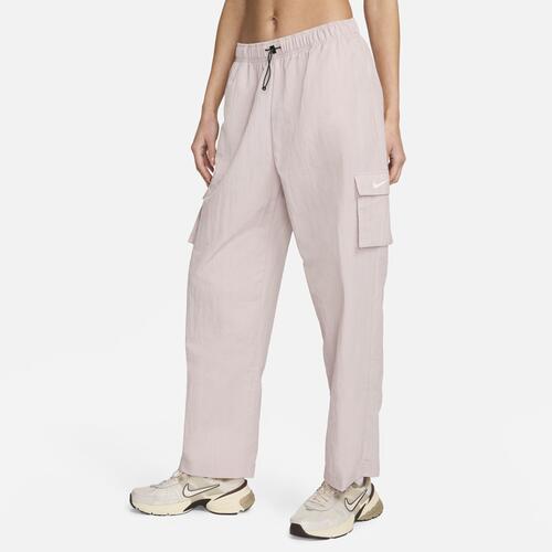 Nike Essential Woven HR Cargo Pants - Womens Platinum Violet/Sail Cover