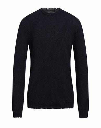 Messagerie Man Sweater Midnight blue Alpaca wool, Polyamide, Merino Wool Cover