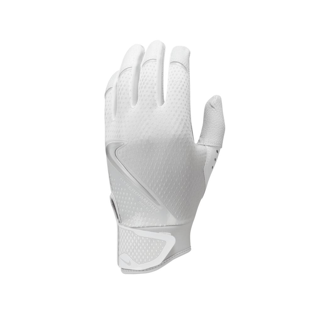 Nike Women's Hyperdiamond Select Softball Gloves in White Cover