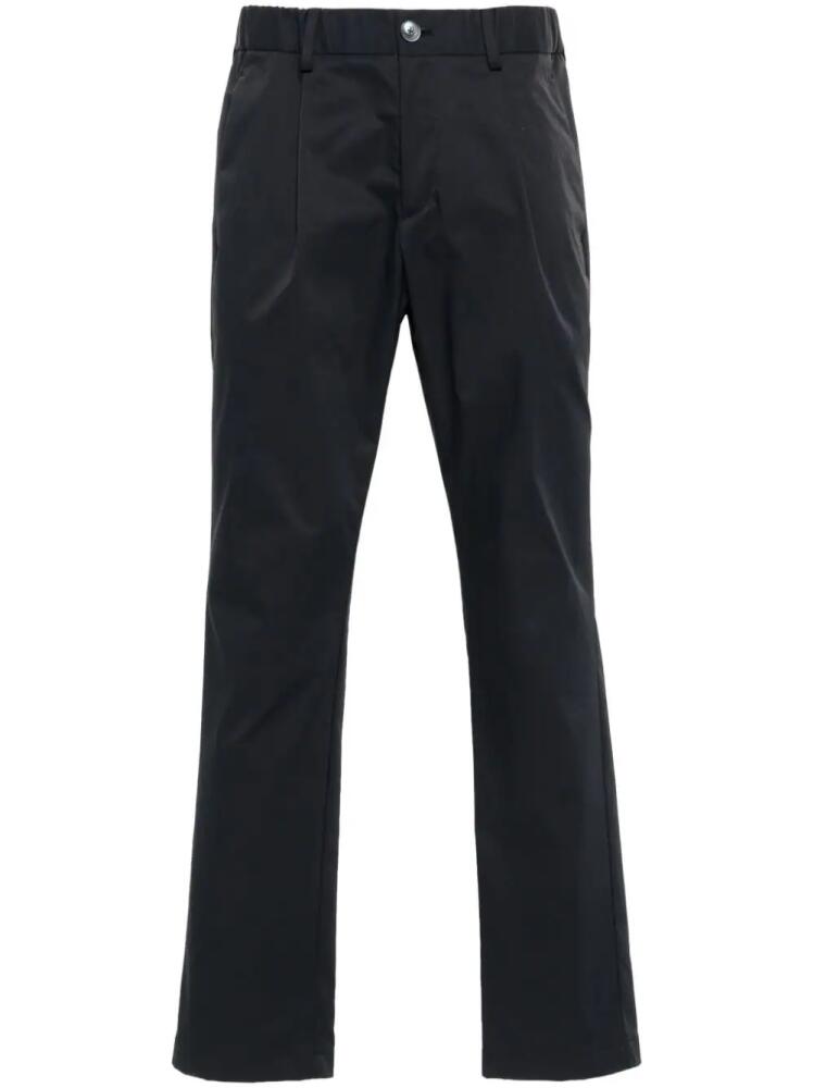 Herno logo-plaque trousers - Blue Cover