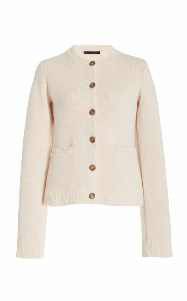 Jenni Kayne - Cooper Wool And Cashmere-Blend Cardigan - Ivory Cover