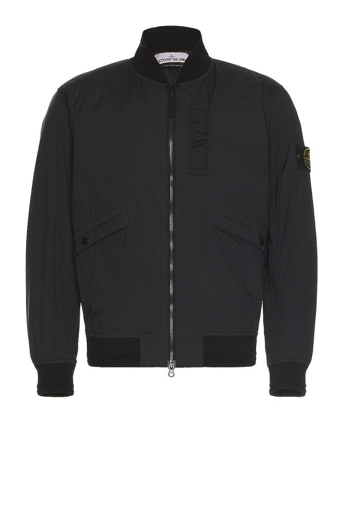 Stone Island Bomber in Black Cover