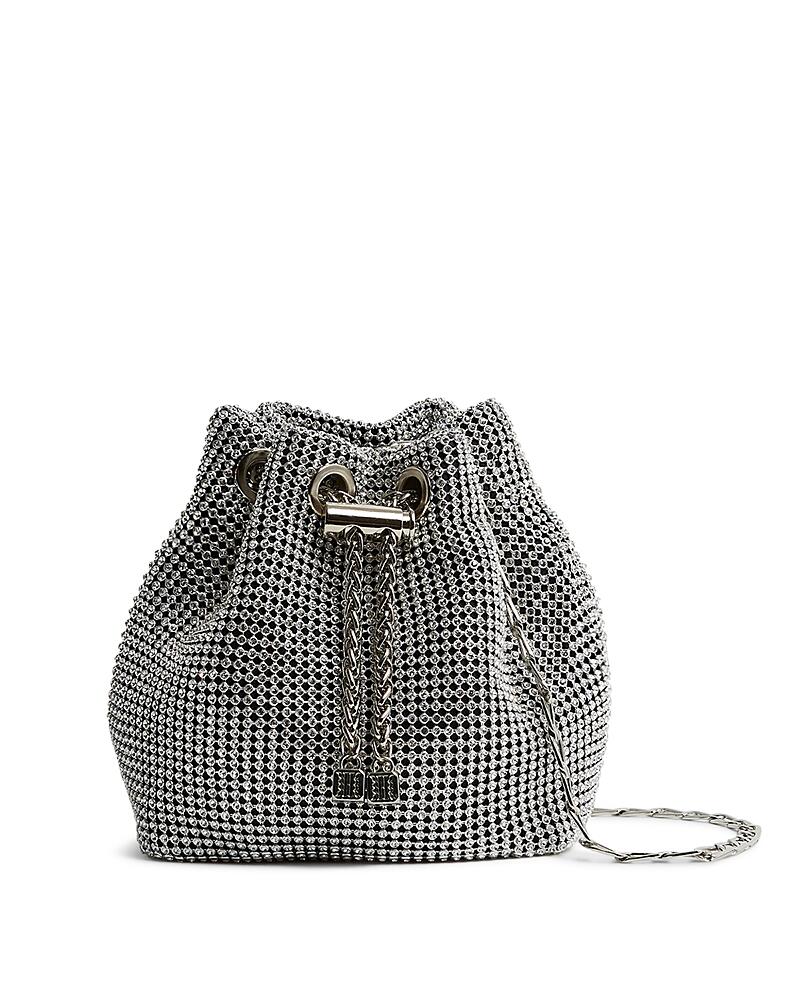 Reiss Demi Chainmail Crystal Mini Drawstring Bag Cover