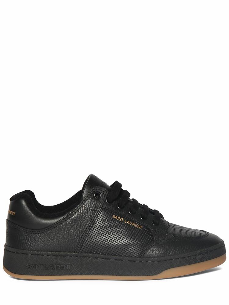 SAINT LAURENT 20mm Sl61 Low Top Leather Sneakers Cover