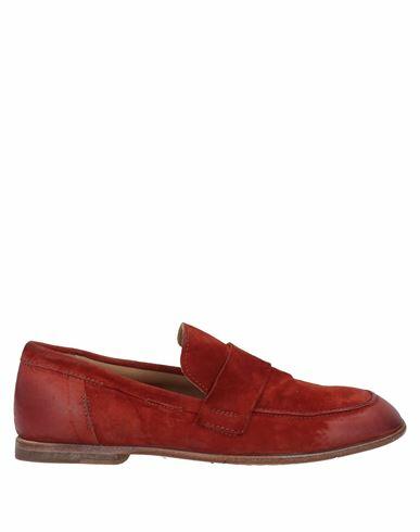 Moma Woman Loafers Brick red Soft Leather Cover