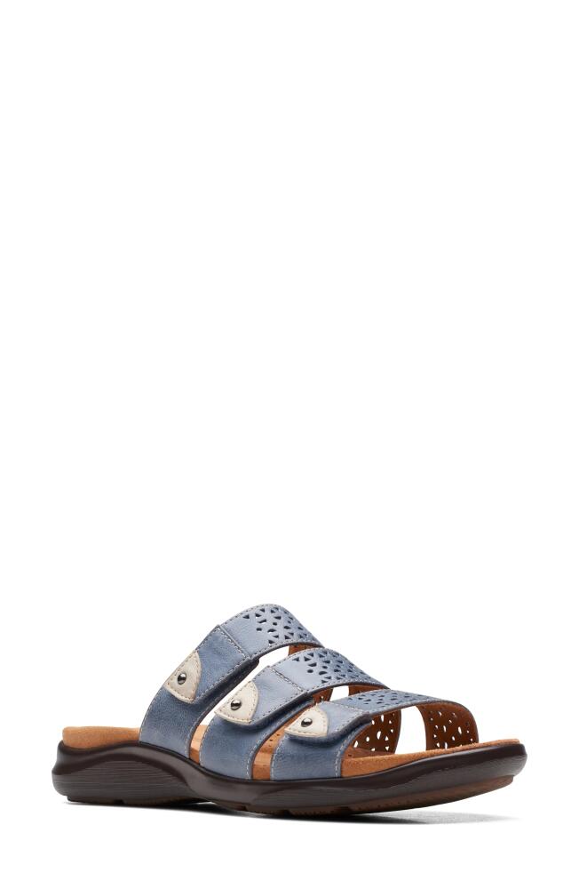 Clarks(r) Kitly Walk Sandal in Denim Cover