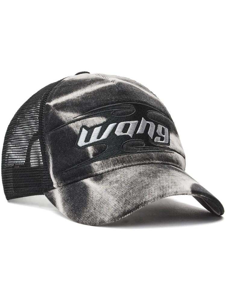 Alexander Wang logo-embroidered baseball cap - Black Cover