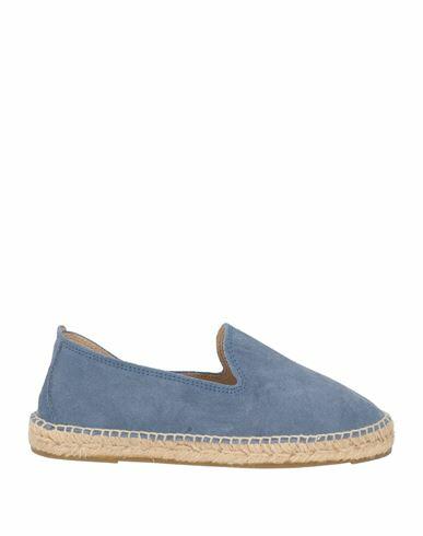 Manebí Man Espadrilles Pastel blue Soft Leather Cover