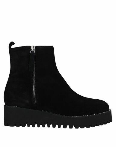 Jeannot Woman Ankle boots Black Soft Leather Cover