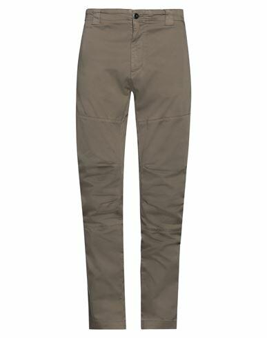 C. p. Company Man Pants Khaki Cotton, Elastane Cover