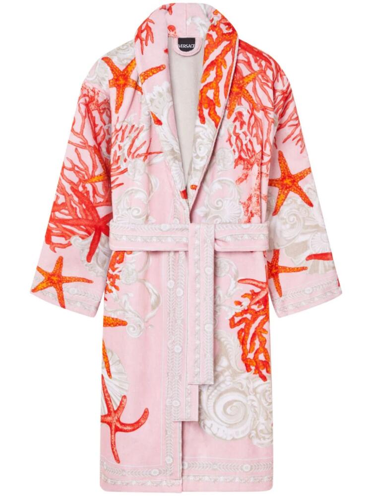 Versace Barocco Sea bathrobe - Pink Cover