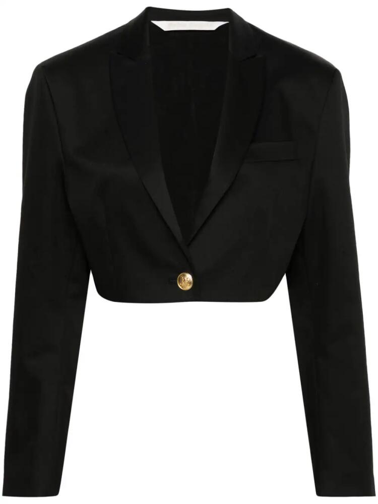 Palm Angels cropped blazer - Black Cover