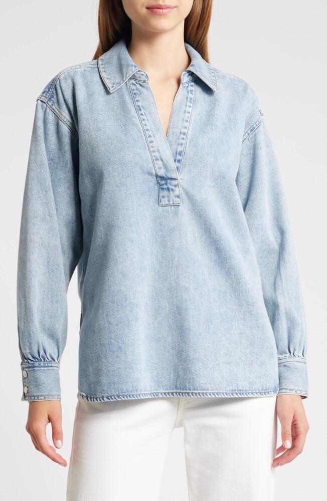 Rails Bennett Denim Popover Shirt in Faded Indigo Cover