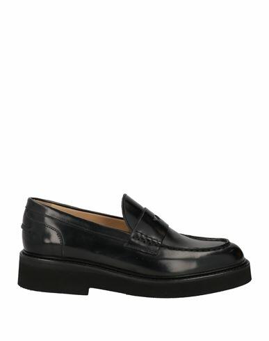 Doucal's Woman Loafers Black Leather Cover