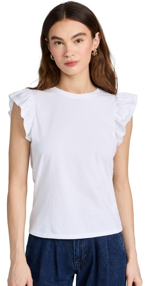 PAIGE Erissa Tee White Cover