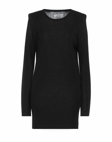 Circus Hotel Woman Mini dress Black Viscose, Polyester Cover