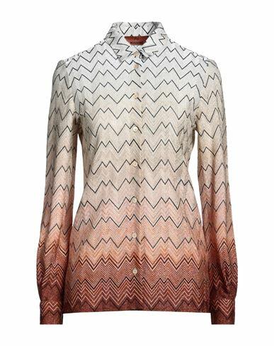 Missoni Woman Shirt Beige Viscose, Cupro Cover