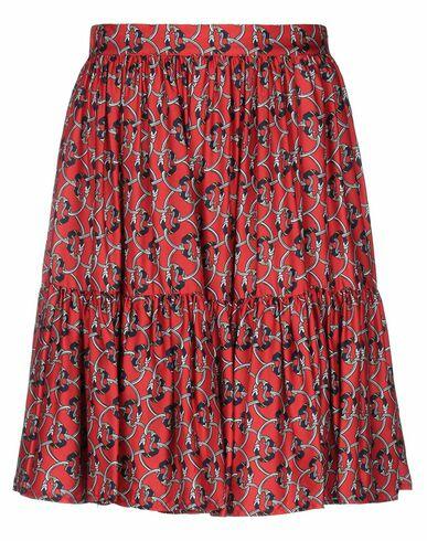 Manila Grace Woman Midi skirt Red Viscose Cover