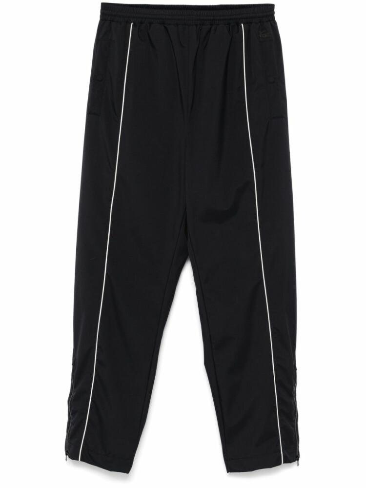 Lacoste piped-trim trousers - Black Cover