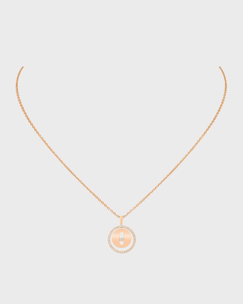 Messika Lucky Move 18K Rose Gold Diamond Necklace Cover