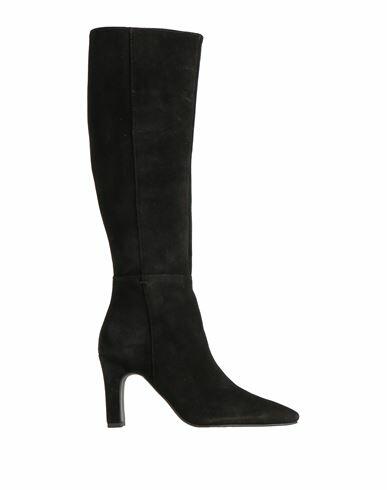 Paola Ferri Woman Boot Black Soft Leather Cover