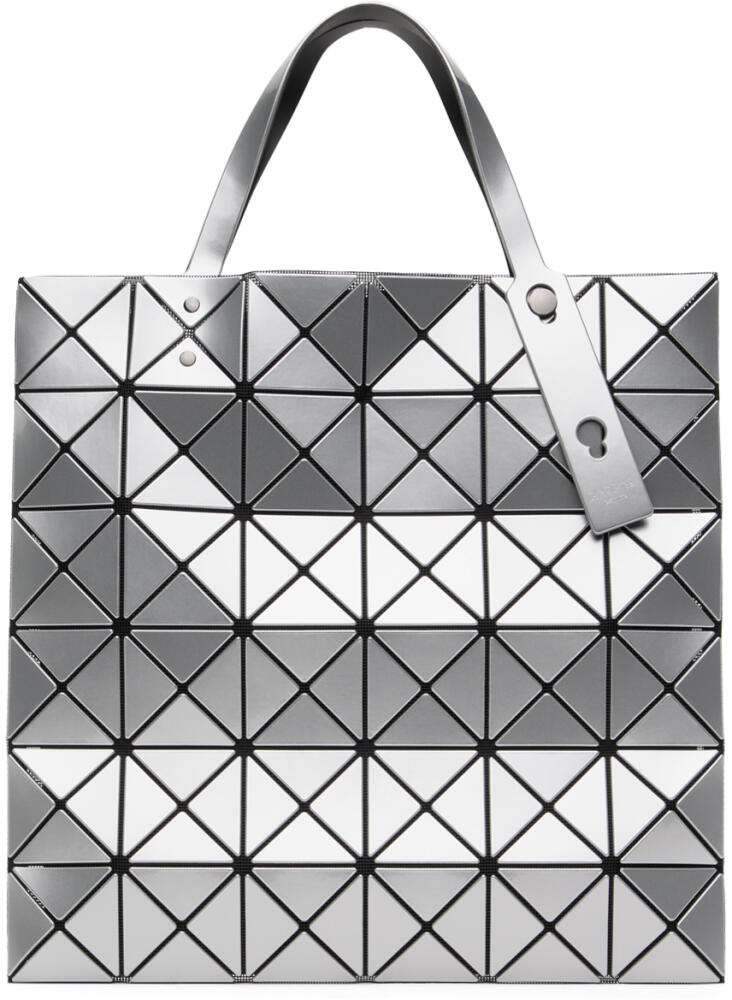 BAO BAO ISSEY MIYAKE Silver Lucent Tote Cover