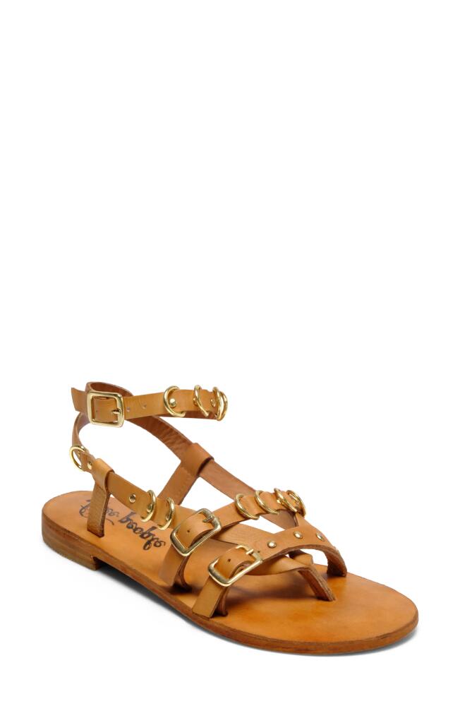 Free People Midas Touch Ankle Strap Sandal in Vachetta Cover