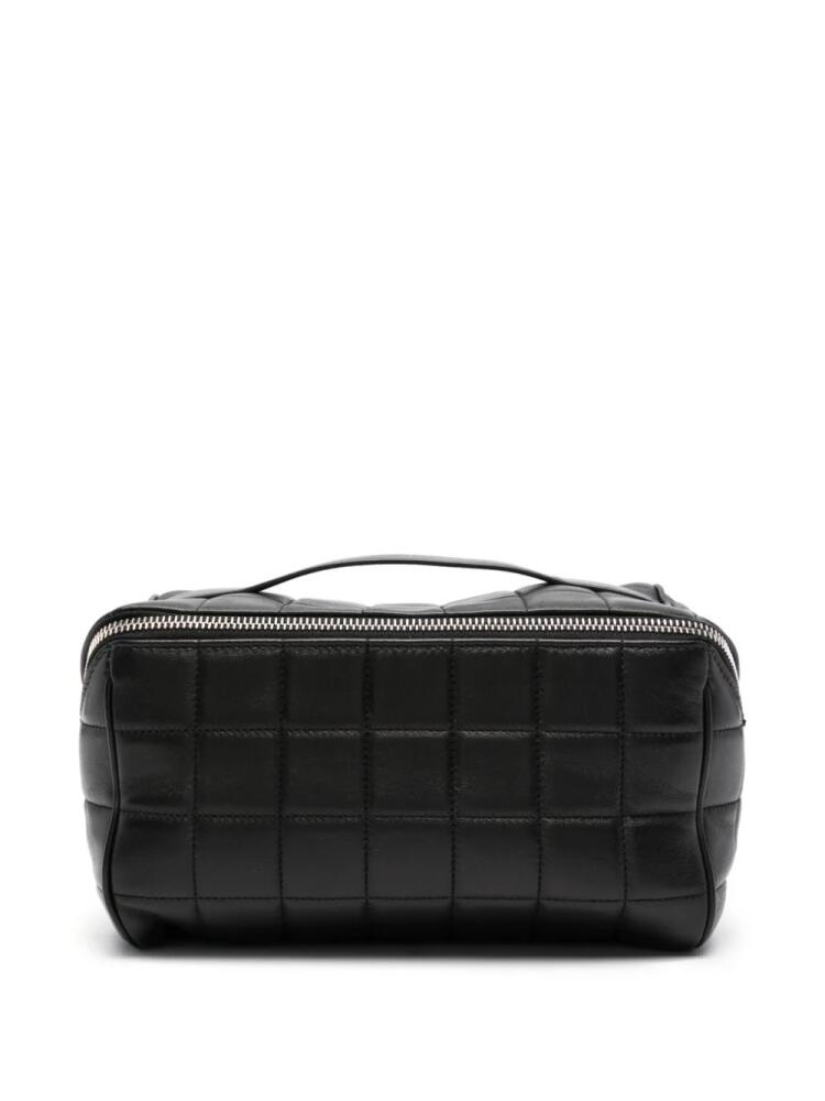 Saint Laurent Cube Trousse quilted leather wash bag - Black Cover