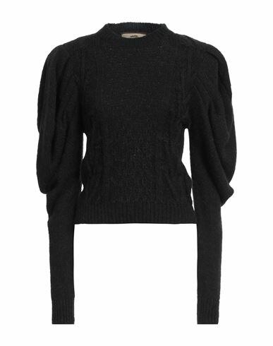 Akep Woman Sweater Black Acrylic, Nylon, Alpaca wool Cover