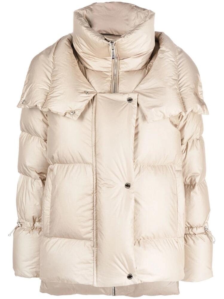 Moorer Madeira down puffer jacket - Neutrals Cover