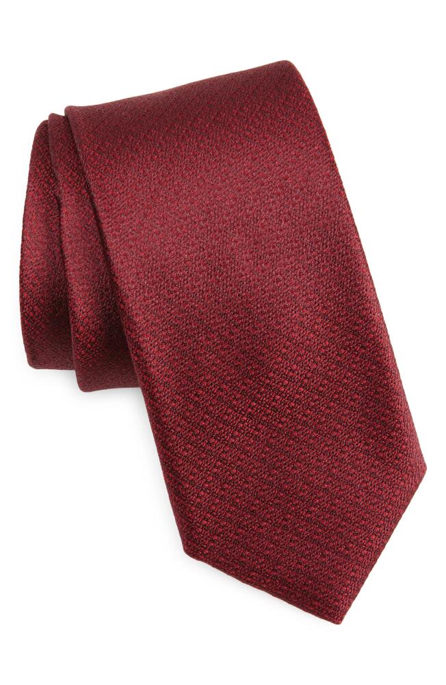 Nordstrom Cahill Solid Silk Tie in Red Cover