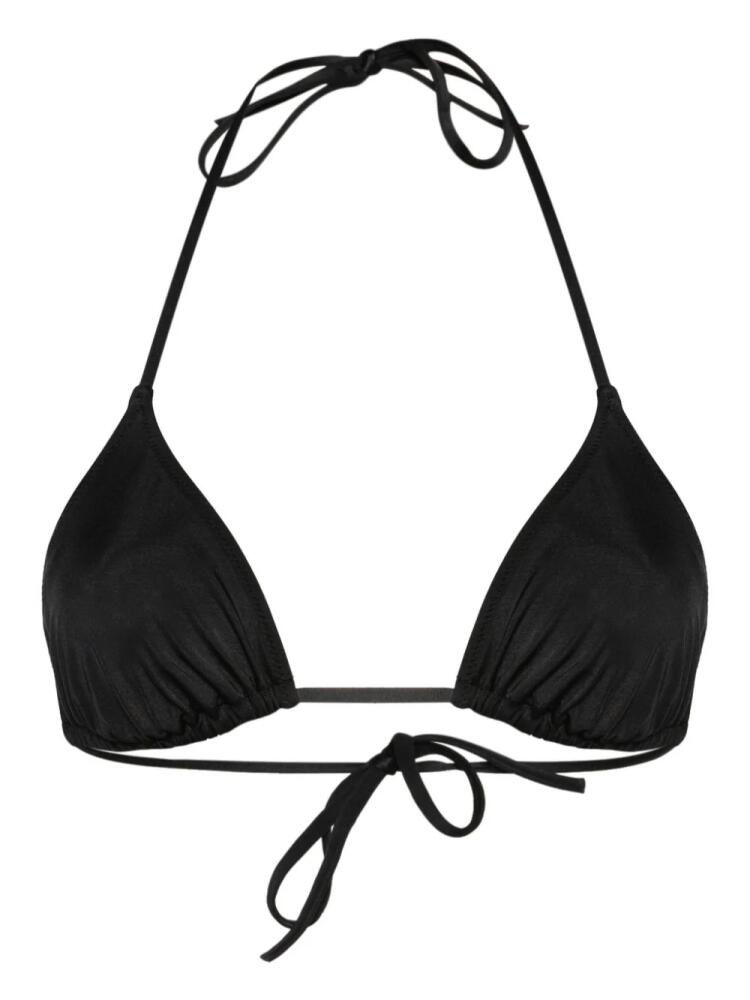 DSQUARED2 tie-fastening bikini top - Black Cover