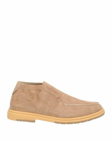 Andrea Ventura Firenze Man Ankle boots Sand Leather Cover