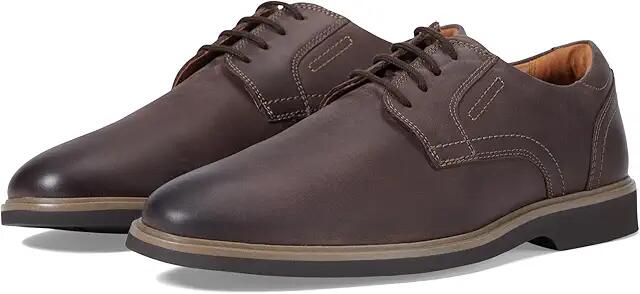 Clarks Malwood Lace (Dark Brown Leather) Men's Shoes Cover