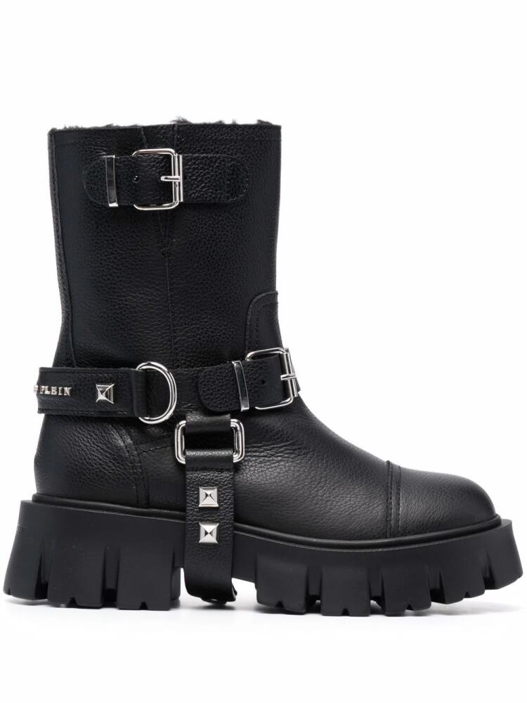 Philipp Plein studded biker boots - Black Cover