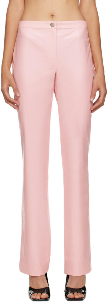 SIEDRÉS Pink Ruby Trousers Cover