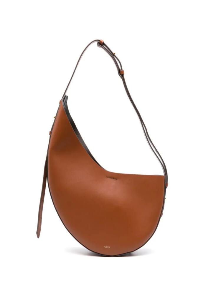 Soeur Winona leather cross body bag - Brown Cover