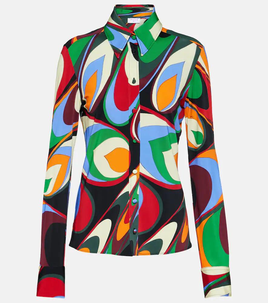 Pucci Onde crêpe shirt Cover