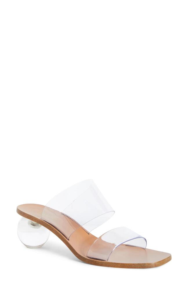 Cult Gaia Jila Slide Sandal in Clear Cover